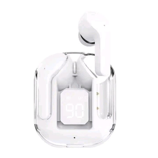 Air31 Wireless Crystal Transparent Bluetooth Airpods