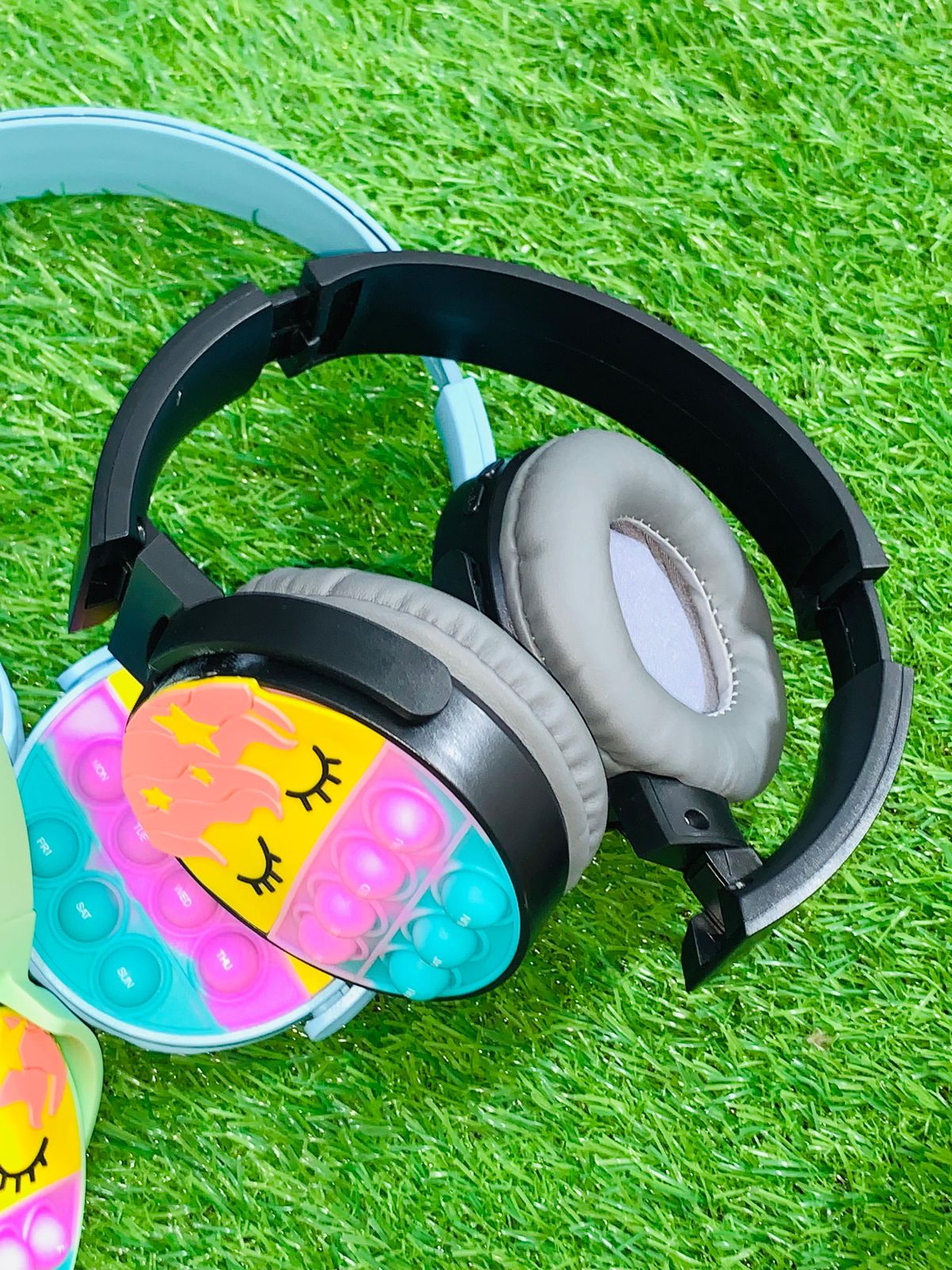 Cute Pop It Wireless Bluetooth Headphones